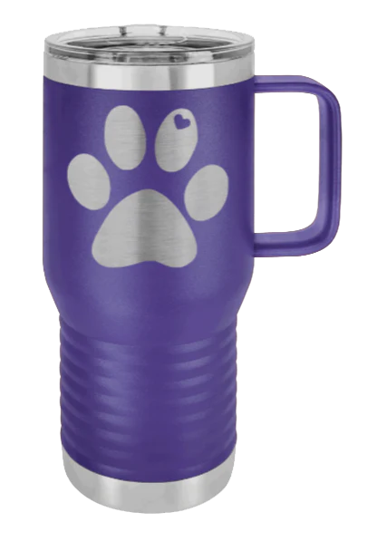Paw Love - 20oz Mug Laser Engraved - Image 12