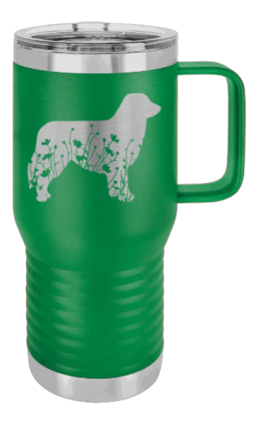 Aussie Flowers - 20oz Mug Laser Engraved - Image 4