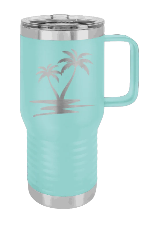 Palm Trees - 20oz Mug Laser Engraved - Image 14