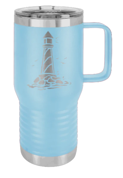 Lighthouse - 20oz Mug Laser Engraved - Image 5