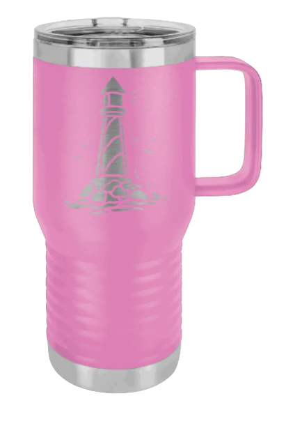 Lighthouse - 20oz Mug Laser Engraved - Image 6