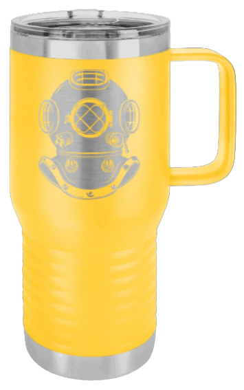 Dive Helment - 20oz Mug Laser Engraved - Image 17