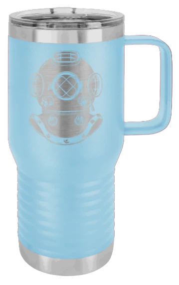 Dive Helment - 20oz Mug Laser Engraved - Image 6