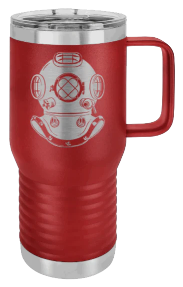 Dive Helment - 20oz Mug Laser Engraved - Image 8