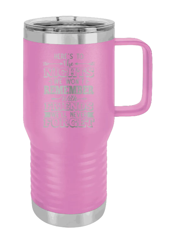 Nights We Won't Remember - 20oz Mug Laser Engraved - Image 7