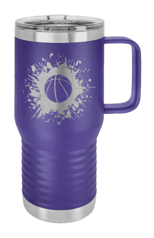 Basketball - 20oz Mug Laser Engraved - Image 13