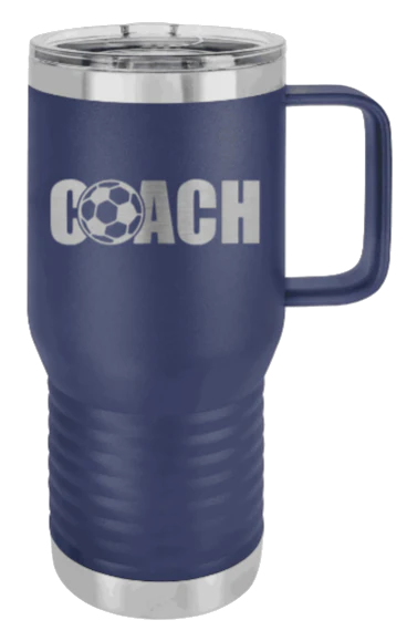 Soccer Coach - 20oz Mug Laser Engraved - Image 9