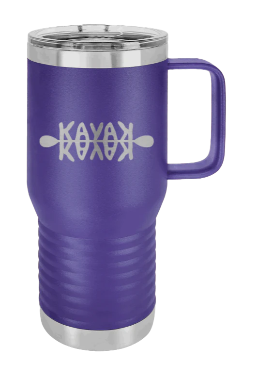 Kayak - 20oz Mug Laser Engraved - Image 12