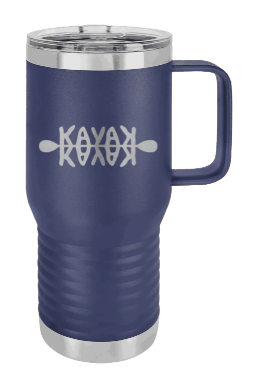 Kayak - 20oz Mug Laser Engraved - Image 8