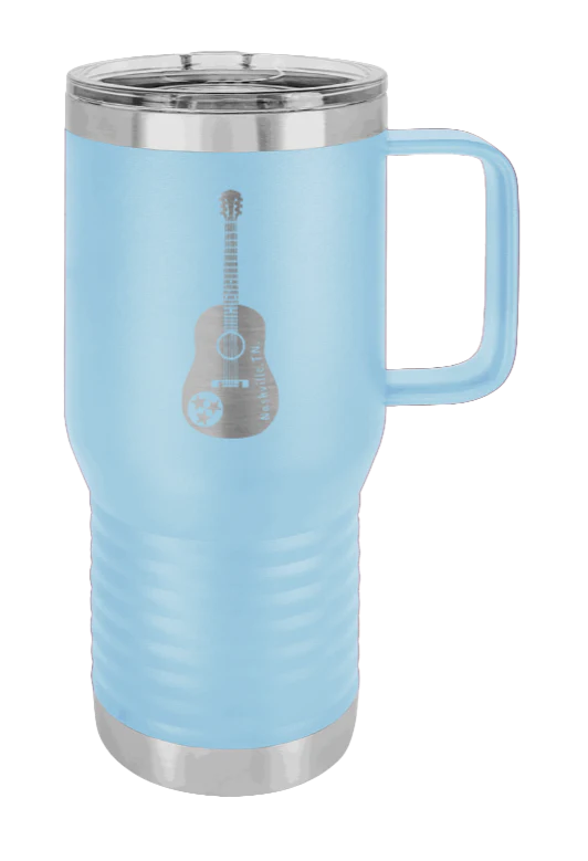 Tennessee Guitar - 20oz Mug Laser Engraved - Image 6