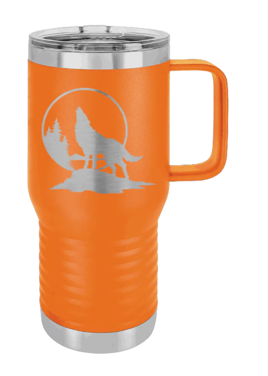 Wolf - 20oz Mug Laser Engraved - Image 10