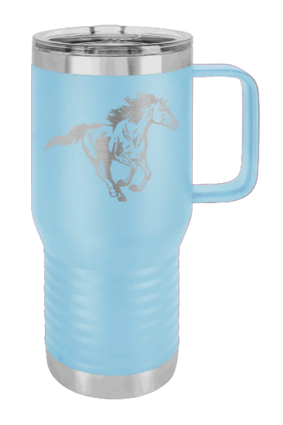 Horse 3 - 20oz Mug Laser Engraved - Image 5