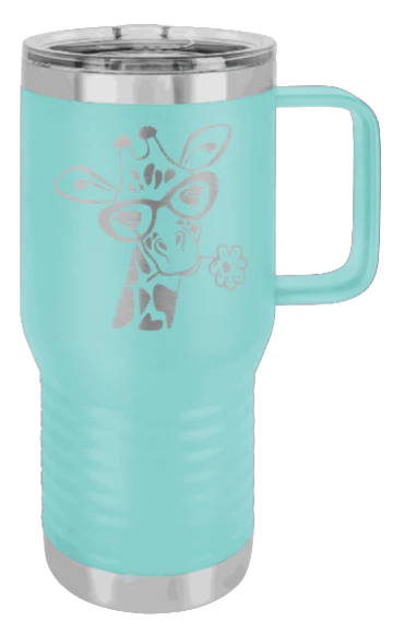 Giraffe 2 - 20oz Mug Laser Engraved - Image 15