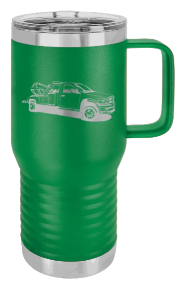 Tow Truck - 20oz Mug Laser Engraved - Image 5