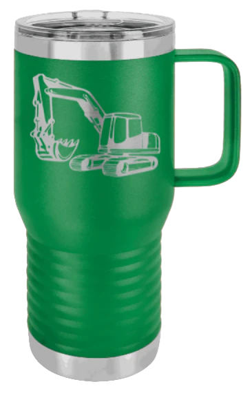 Excavator - 20oz Mug Laser Engraved - Image 5