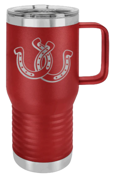 Horseshoes - 20oz Mug Laser Engraved - Image 8