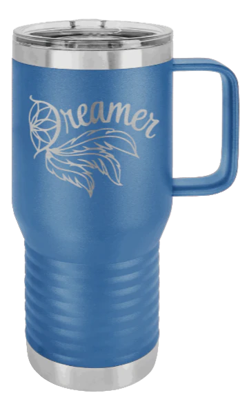 Dreamer - 20oz Mug Laser Engraved - Image 2