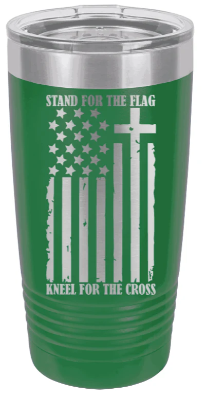 Stand For The Flag - 20oz Tumbler - Image 5