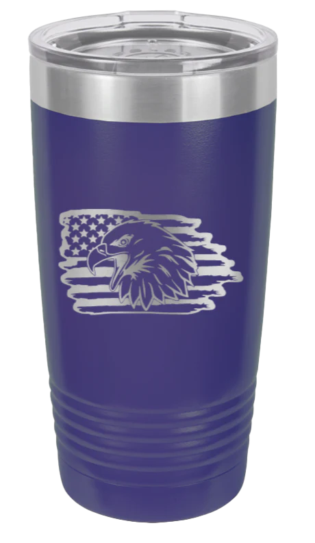 Eagle Flag 2 - 20oz Tumbler - Image 13