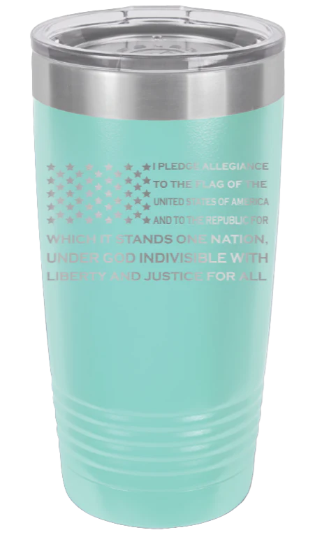 Pledge Flag - 20oz Tumbler - Image 15