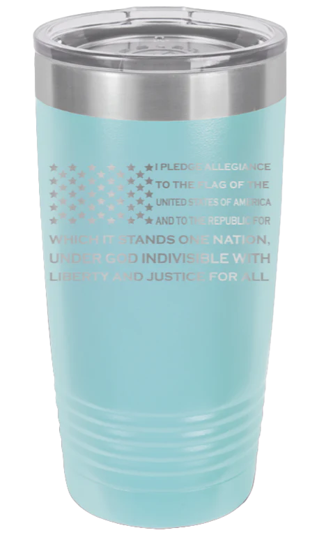 Pledge Flag - 20oz Tumbler - Image 6
