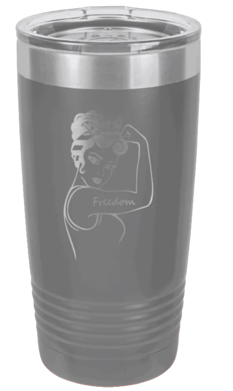 Freedom Girl - 20oz Tumbler - Image 4
