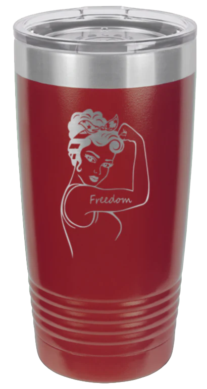 Freedom Girl - 20oz Tumbler - Image 8