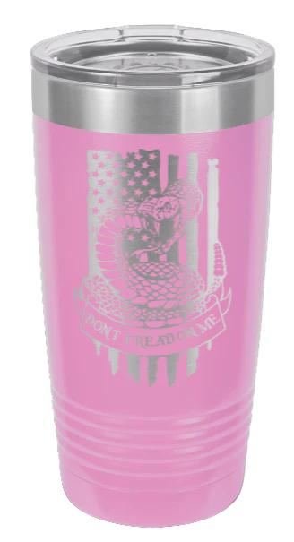 Don't Tread On Me Snake - 20oz Tumbler - Image 7