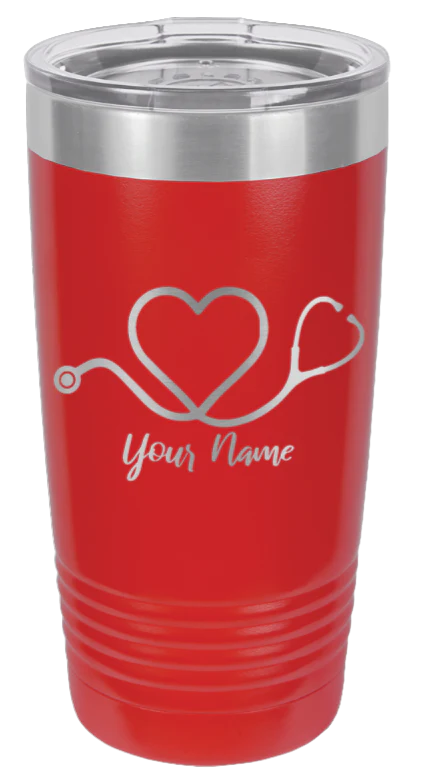 Heart Stethoscope 2 - 20oz Tumbler - Image 14