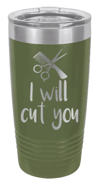 I Will Cut You - 20oz Tumbler - Image 10