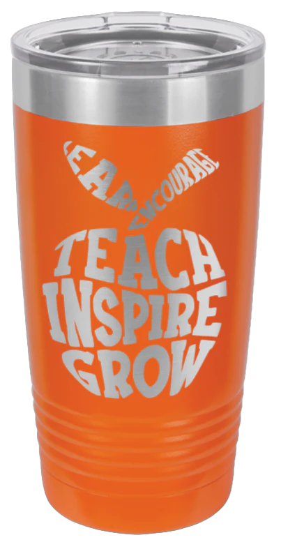 Teach Inspire Grow - 20oz Tumbler - Image 11