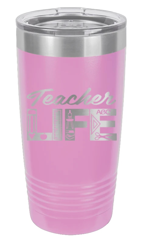 Teacher Life - 20oz Tumbler - Image 7