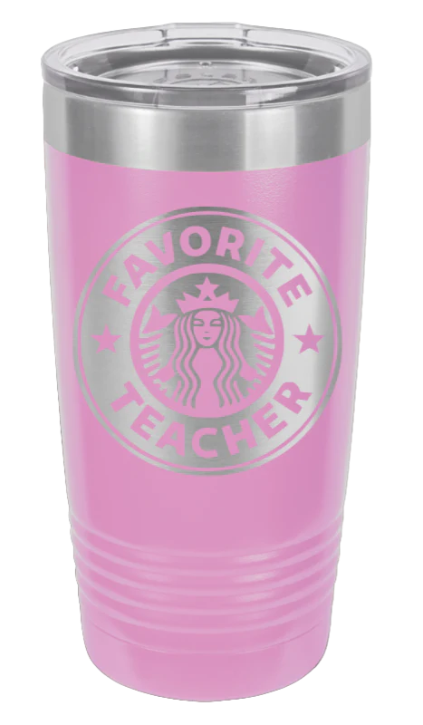 Favorite Teacher - 20oz Tumbler - Image 7