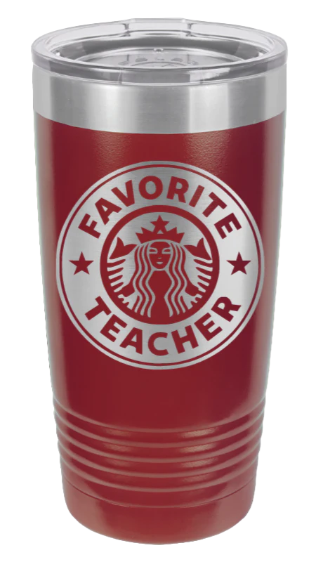 Favorite Teacher - 20oz Tumbler - Image 8