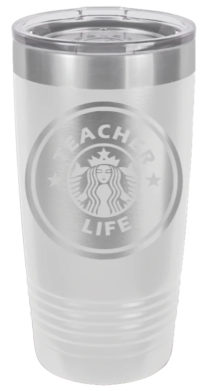 Teacher Life Coffee - 20oz Tumbler - Image 16