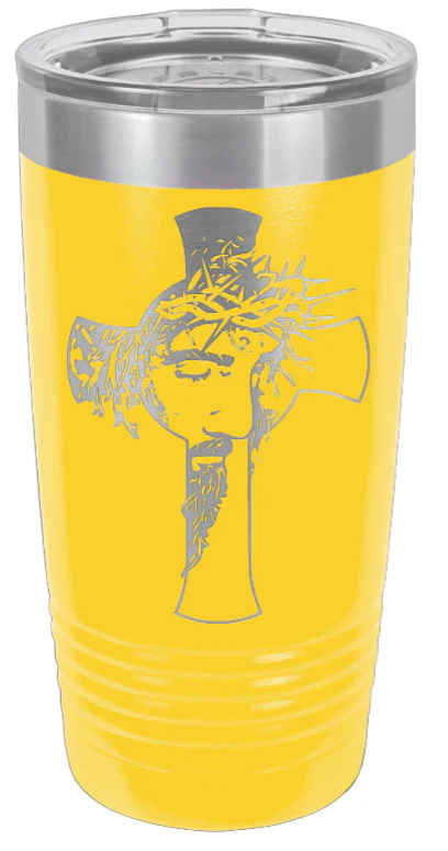 Jesus Cross - 20oz Tumbler - Image 17