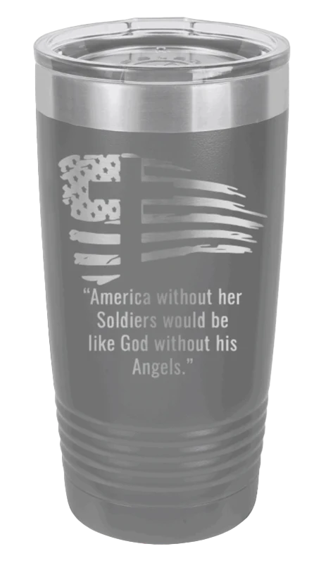 Soldiers And Angels - 20oz Tumbler - Image 4