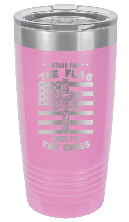 Cross Flag 3 - 20oz Tumbler - Image 7