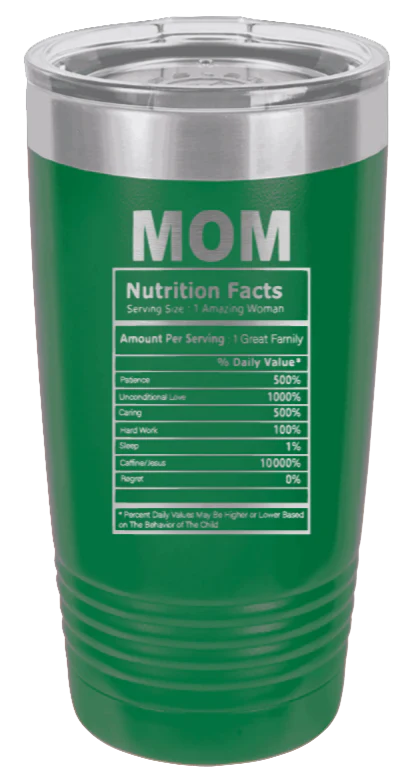 Mom Facts - 20oz Tumbler - Image 5
