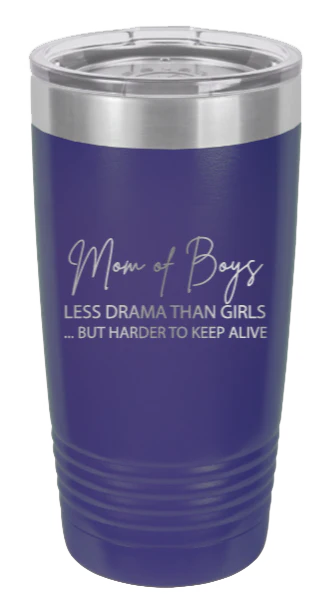 Mom of Boys - 20oz Tumbler - Image 13