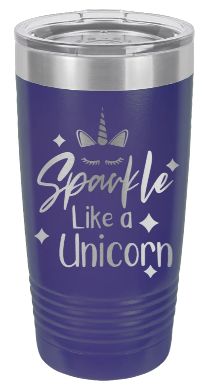 Sparkle Like A Unicorn - 20oz Tumbler - Image 13