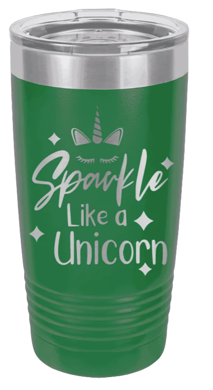 Sparkle Like A Unicorn - 20oz Tumbler - Image 5