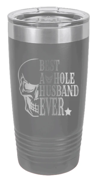 Best Asshole Husband - 20oz Tumbler - Image 4