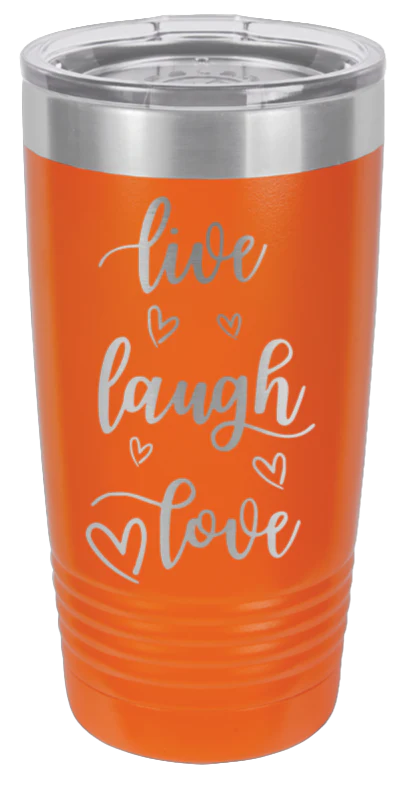 Live Laugh Love - 20oz Tumbler - Image 11