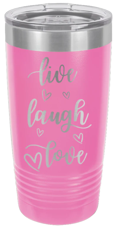 Live Laugh Love - 20oz Tumbler - Image 12