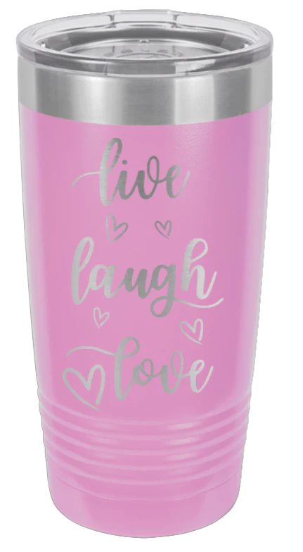 Live Laugh Love - 20oz Tumbler - Image 7