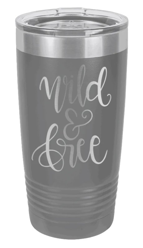 Wild & Free - 20oz Tumbler - Image 4