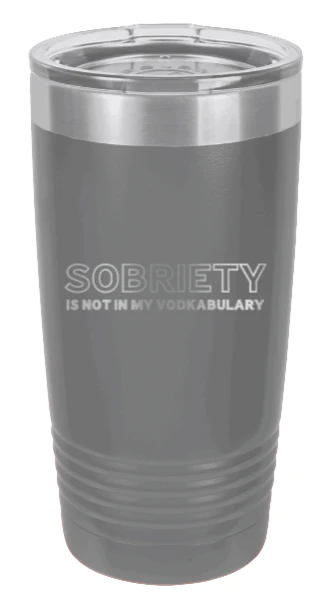 Sobriety - 20oz Tumbler - Image 4