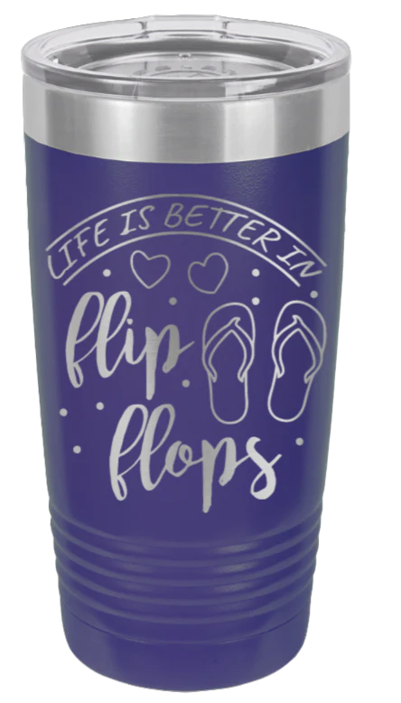 Life Is Better In Flip - 20oz Tumbler - Image 13