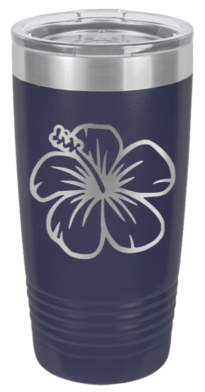 Hibiscus Flower - 20oz Tumbler - Image 9